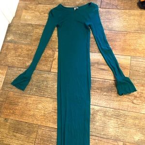 Knee length body con dress